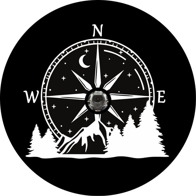 Mountain Compass Spare Tire Cover