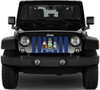 Maine State Flag Grille Insert