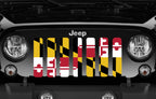 Maryland Flag Grille Insert