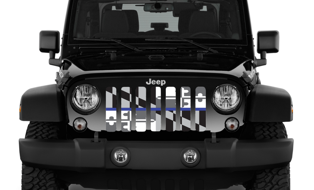 Maryland Tactical Back The Blue Grille Insert