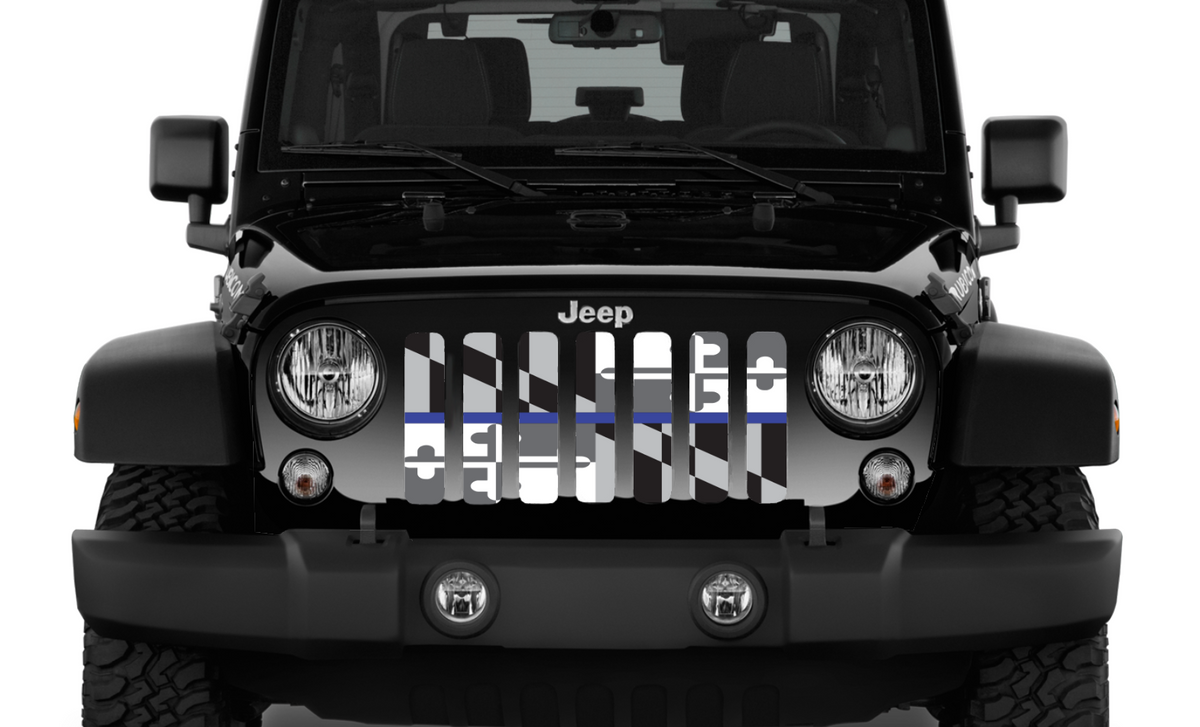 Maryland Tactical Back The Blue Grille Insert