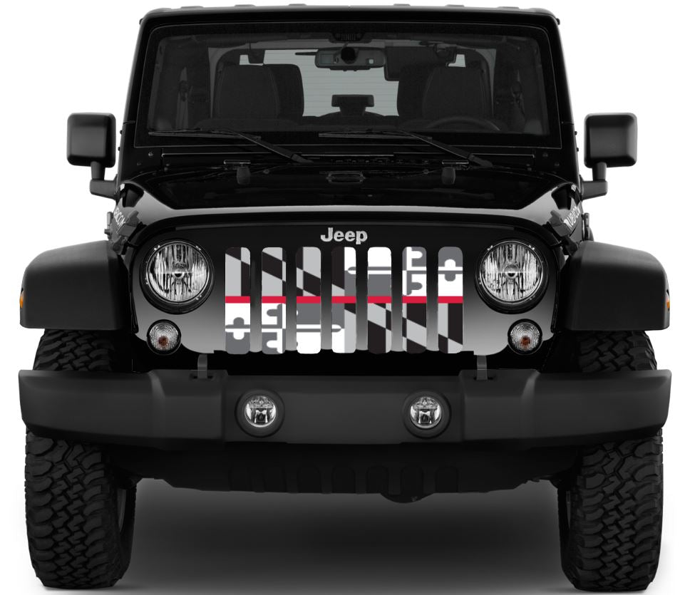 Maryland Tactical Back The Red Grille Insert