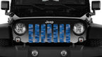 Mermaid Scales  Blue Grille Insert
