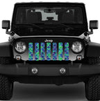 Mermaid Scales Blue & Green Grille Insert