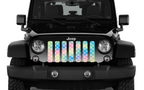 Mermaid Scales Pastel Grille Insert