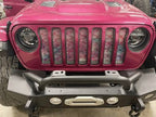 Mermaid Scales Peach Grille Insert