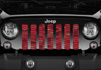 Mermaid Scales Red Grille Insert