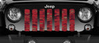 Mermaid Scales Red Grille Insert