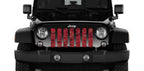 Mermaid Scales Red Grille Insert