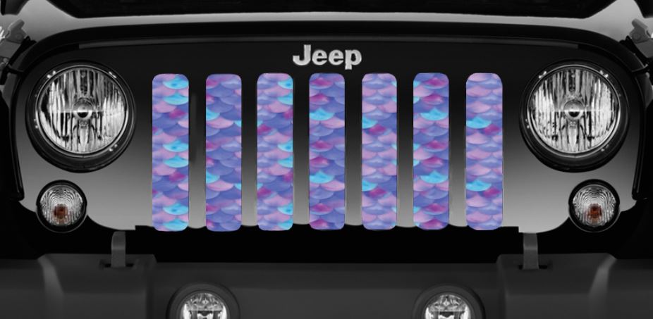 Mermaid Scales Violet Grille Insert