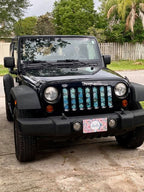 Mermaid Scales Sea Foam Grille Insert
