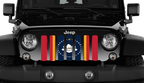 Mississippi State Flag Grille Insert
