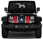 Mississippi State Flag Grille Insert