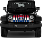 Missouri State Flag Grille Insert
