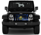 Montana Grunge State Flag Grille Insert
