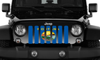 Montana State Flag Grille Insert