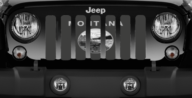 Montana Tactical State Flag Grille Insert