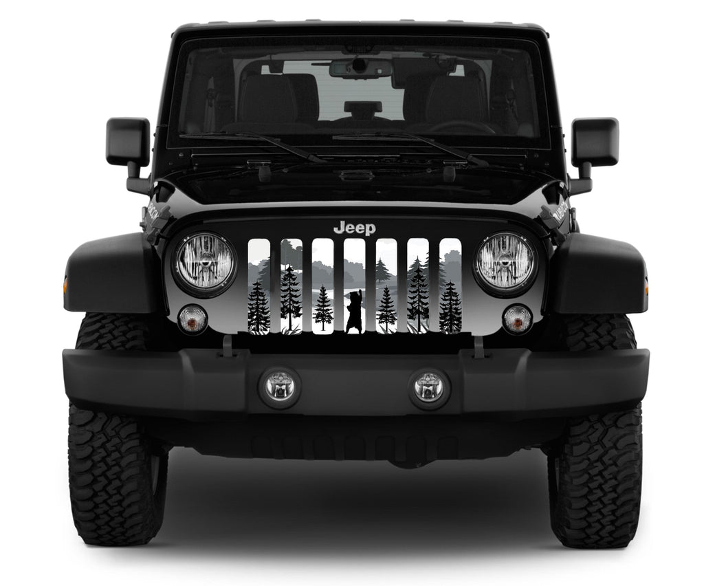 Mountain Bear Grille Insert