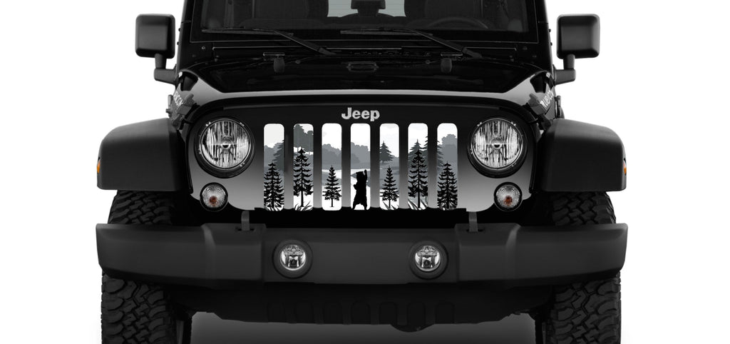Mountain Bear Grille Insert
