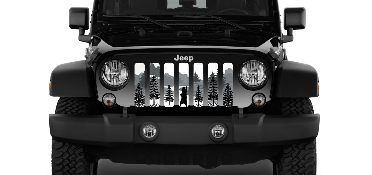 Mountain Bear Grille Insert