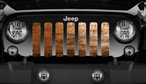 Nature's Beauty Cracked Wood Grille Insert