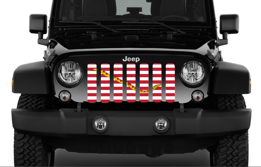 Navy Jack Flag Grille Insert