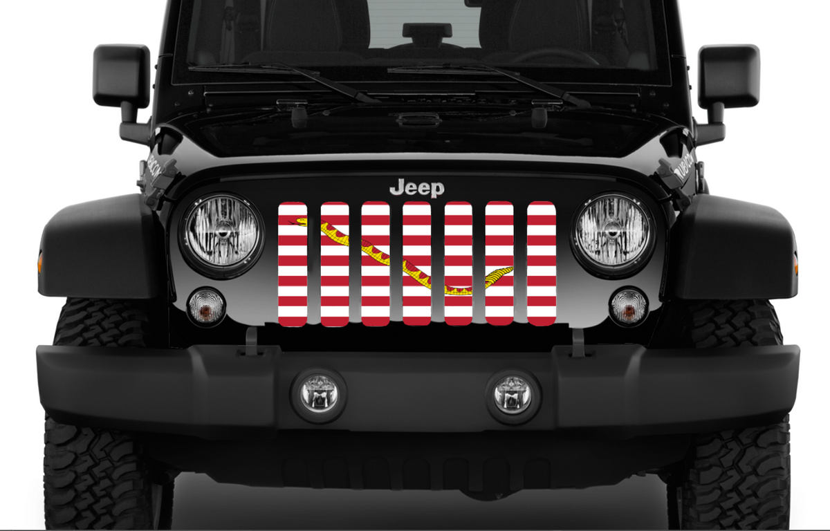 Navy Jack Flag Grille Insert