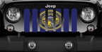 Nebraska State Flag Grille Insert