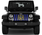 Nebraska State Flag Grille Insert