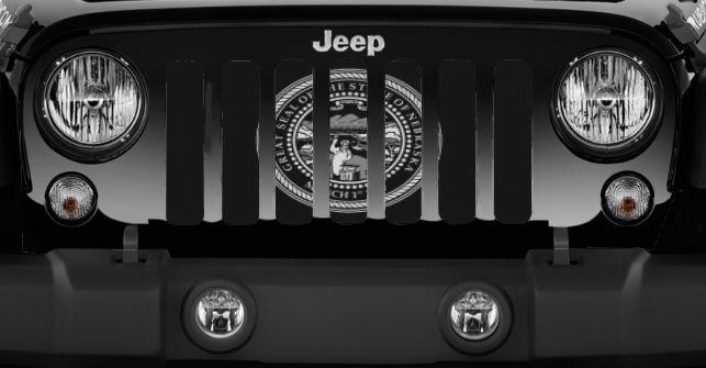 Nebraska Tactical State Flag Grille Insert