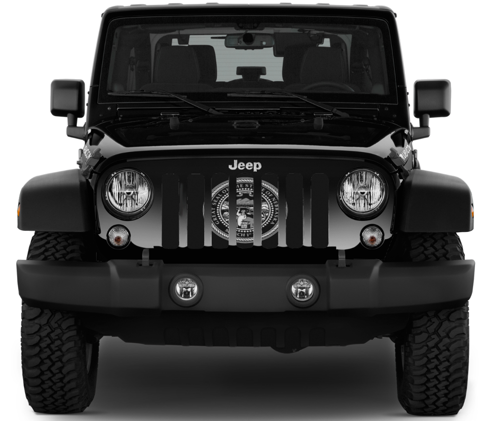 Nebraska Tactical State Flag Grille Insert