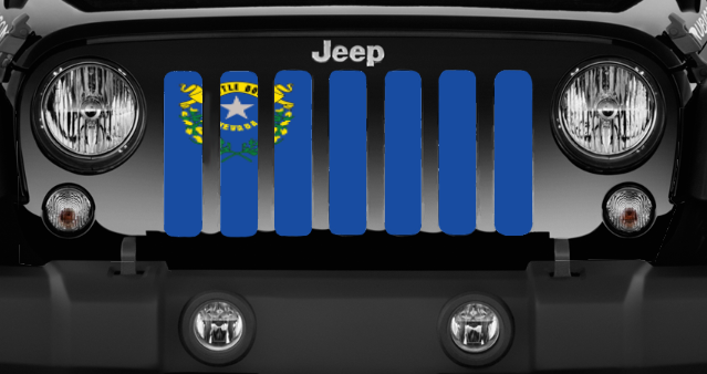 Nevada State Flag Grille Insert