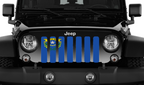 Nevada State Flag Grille Insert