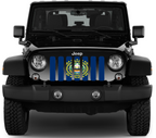 New Hampshire State Flag Grille Insert