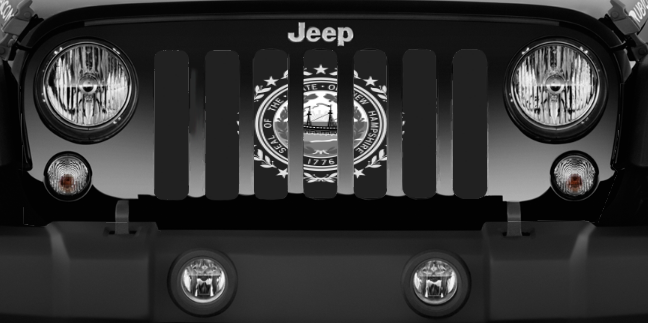 New Hampshire Tactical State Flag Grille Insert
