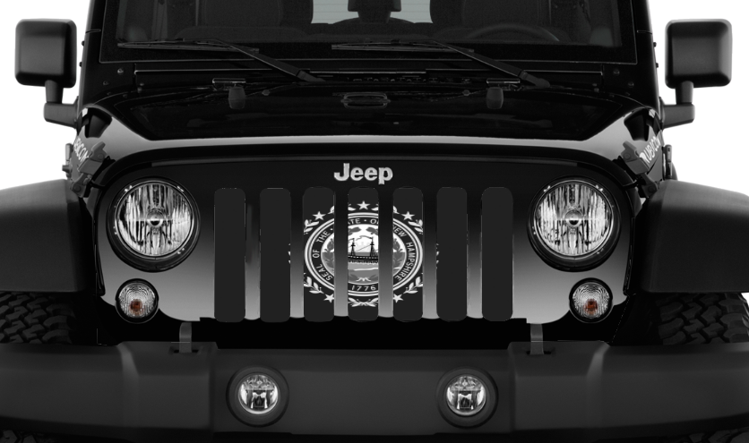 New Hampshire Tactical State Flag Grille Insert