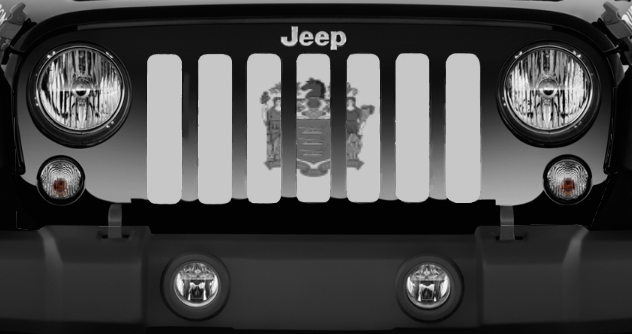 New Jersey Tactical State Flag Grille Insert