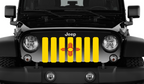 New Mexico State Flag Grille Insert
