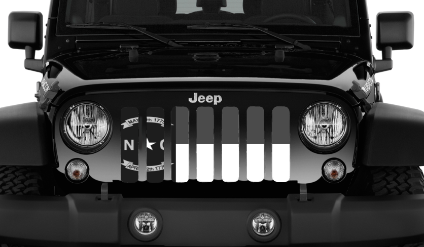 North Carolina Tactical State Flag Grille Insert