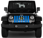 Oklahoma State Flag Grille Insert