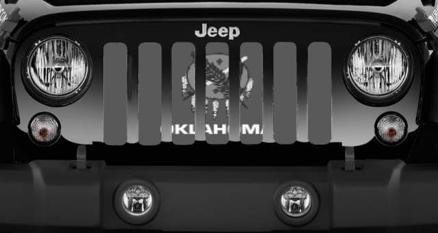 Oklahoma Tactical State Flag Grille Insert