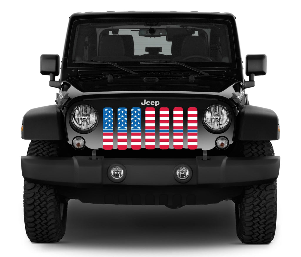 Old Glory Blue Line Grille Insert