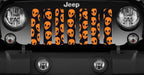 Orange Aliens Grille Insert