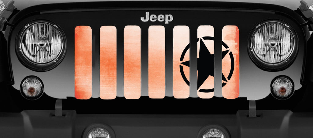 Oscar Mike Orange Ombre Grille Insert