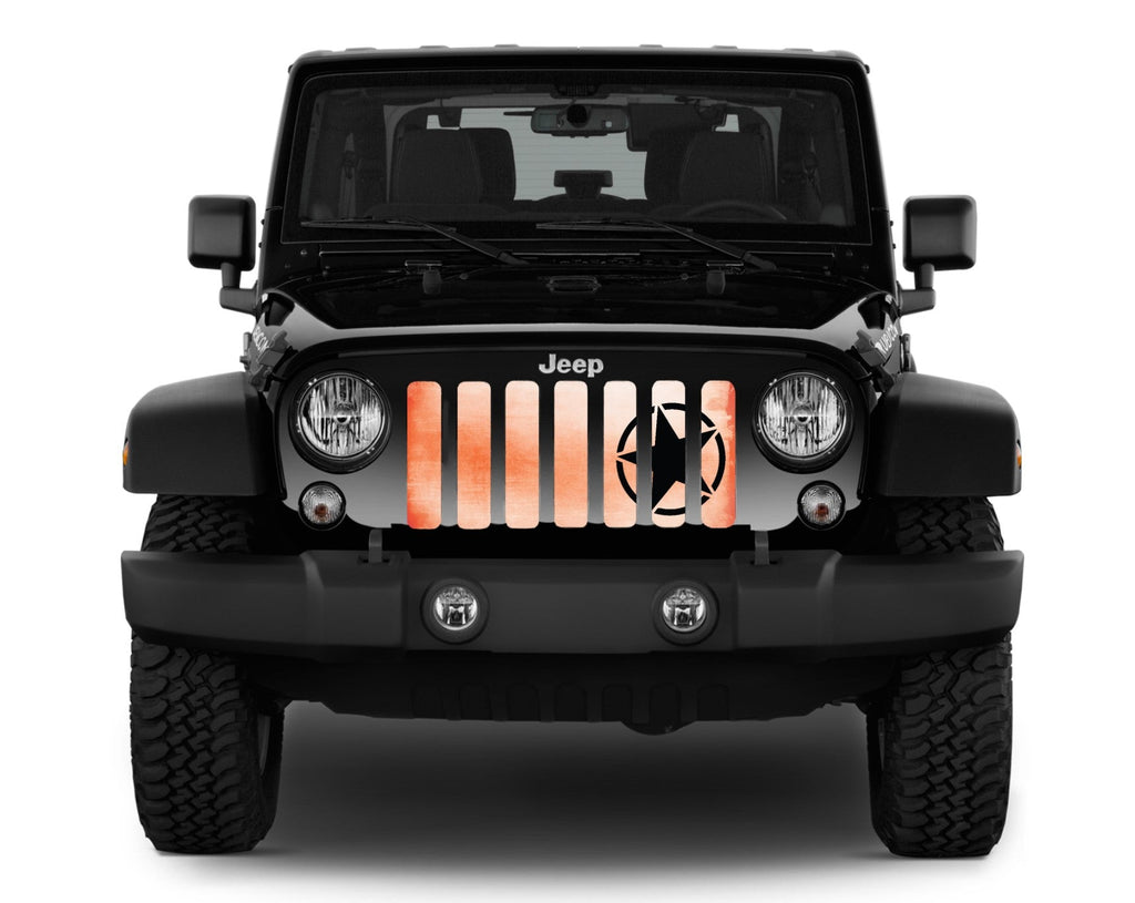 Oscar Mike Orange Ombre Grille Insert