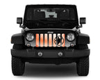 Oscar Mike Orange Ombre Grille Insert