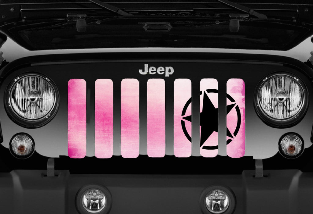 Oscar Mike Pink Ombre Grille Insert
