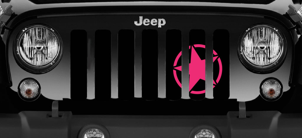 Oscar Mike Hot Pink Grille Insert