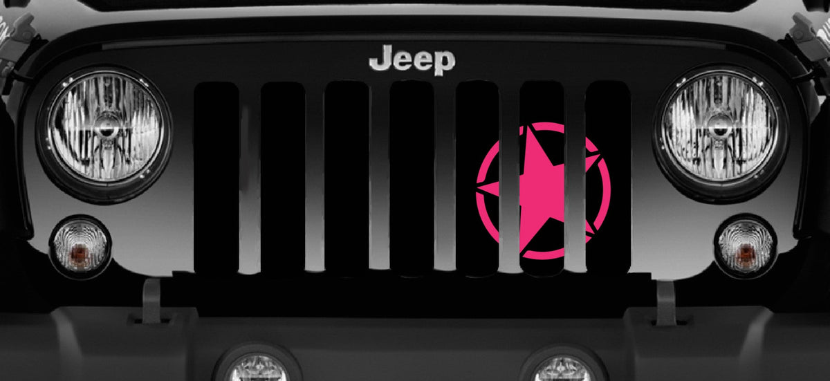 Oscar Mike Hot Pink Grille Insert