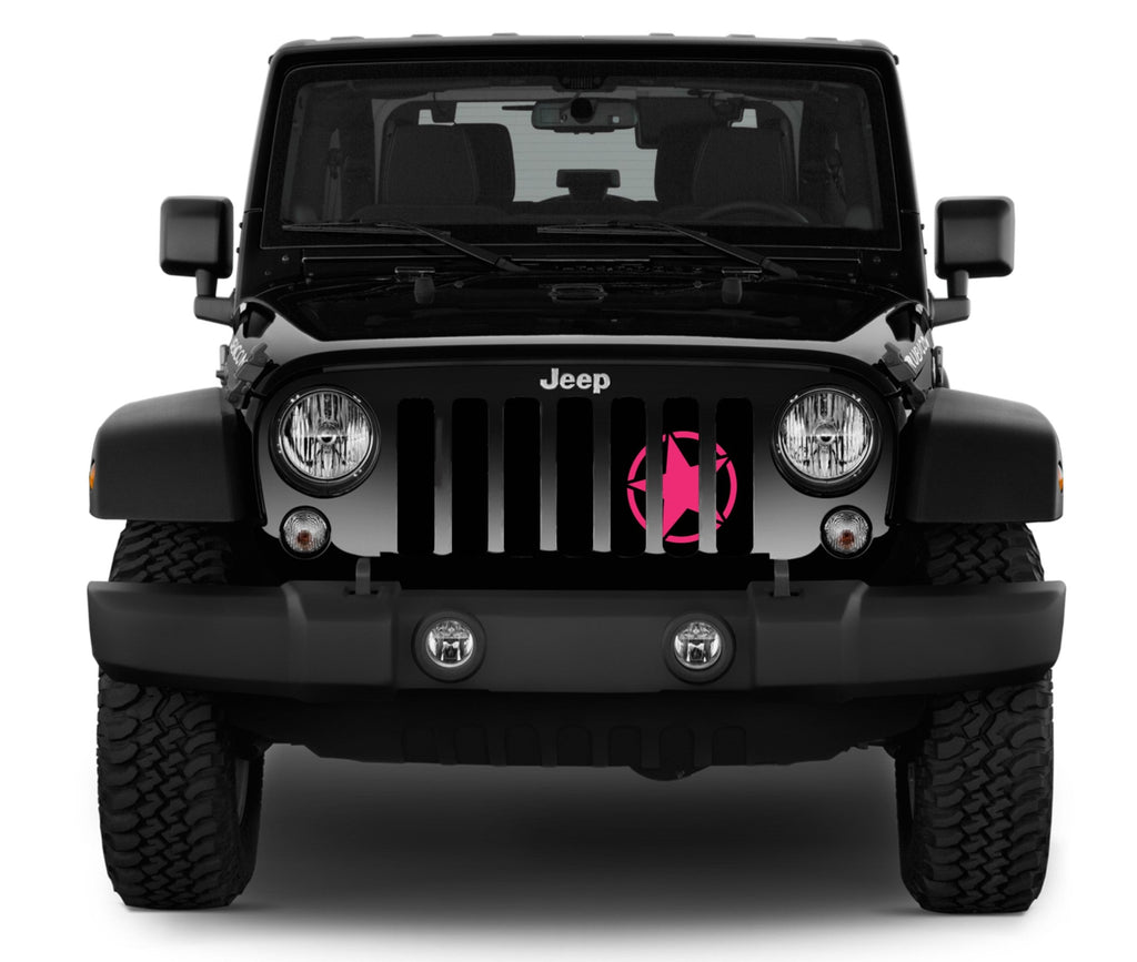 Oscar Mike Hot Pink Grille Insert